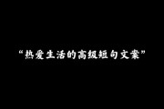 如何热爱生活_抖音文案怎么写