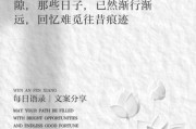 岁月文案怎么写_生活感悟句子有哪些