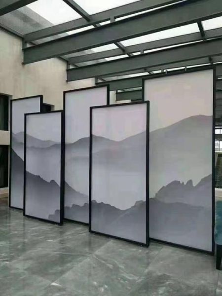 山水艺术玻璃多少钱一平_适合哪些装修风格