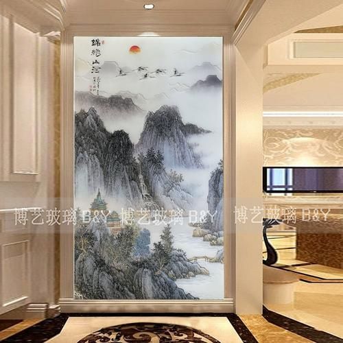 山水艺术玻璃多少钱一平_适合哪些装修风格