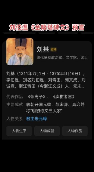 刘伯温神机妙算的传说_刘伯温真实历史故事