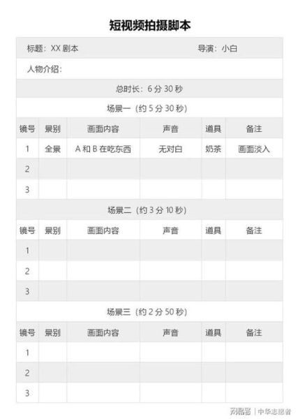 拍艺术视频文案怎么写_艺术短视频脚本模板