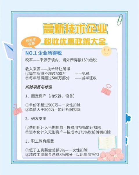 国家如何扶持高科技产品_高科技企业能享受哪些税收优惠