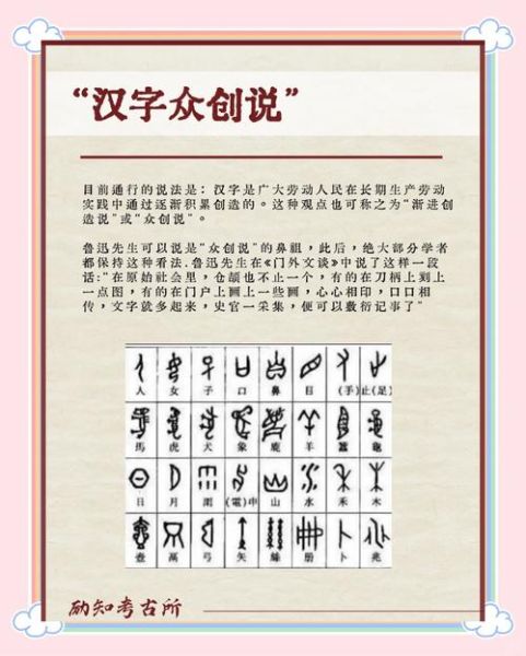 汉字起源故事_汉字演变过程