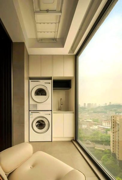 厨房带生活阳台怎么设计_厨房生活阳台装修注意事项