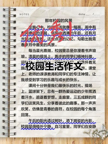 高中记录学校生活怎么写_高中生活记录文案技巧