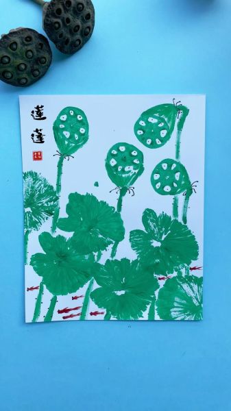 艺术拓印画怎么做_拓印画适合多大孩子