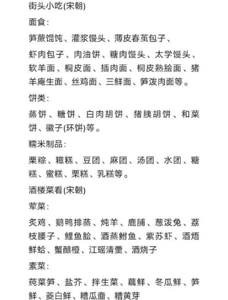 古代食谱大全_传统菜肴做法