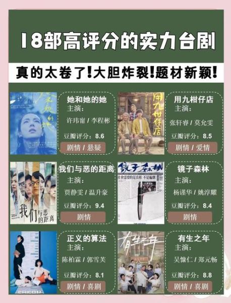 经典台剧有哪些_台剧排行榜前十名