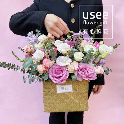 手提艺术花篮怎么选_适合送什么场合