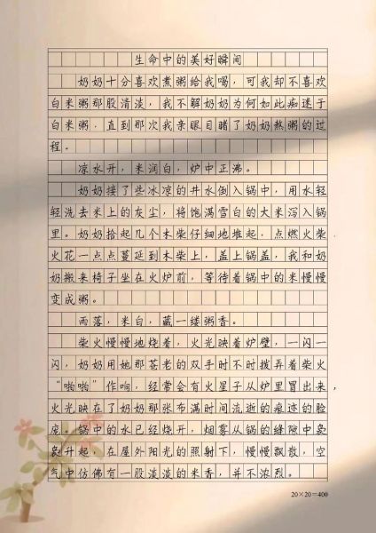 小学美好生活怎么写_小学美好生活作文素材