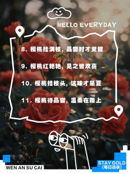 樱桃文案生活怎么写_如何写出高转化樱桃文案